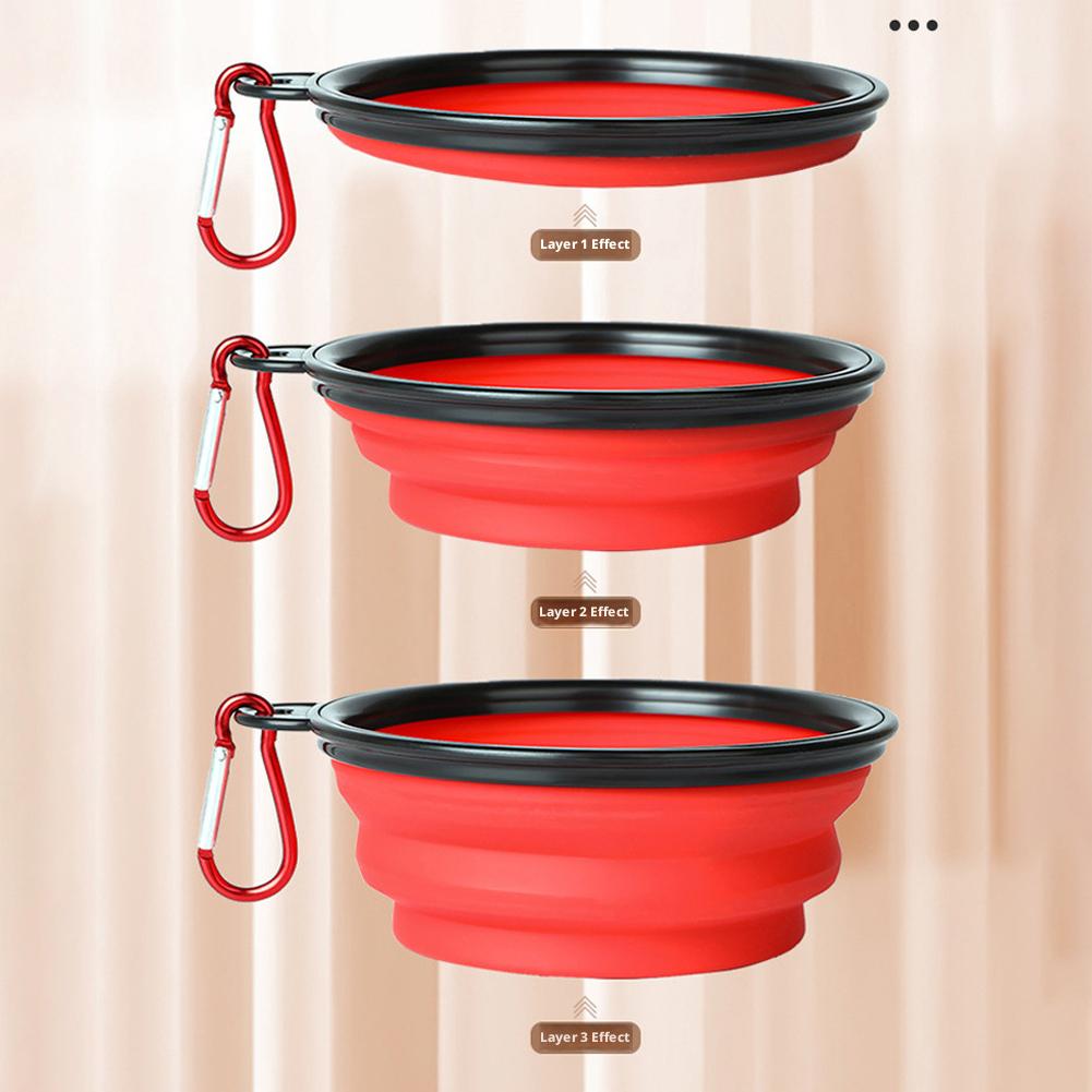 Dog Travel Bowl, Collapsible B - Baby Food Cat ulasan dan harga
