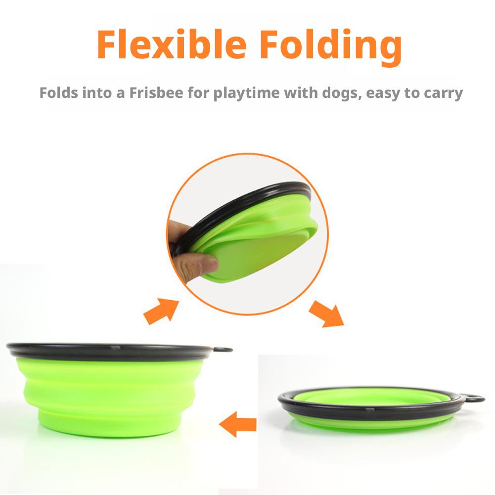 Dog Travel Bowl, Collapsible B - Baby Food Cat ulasan dan harga