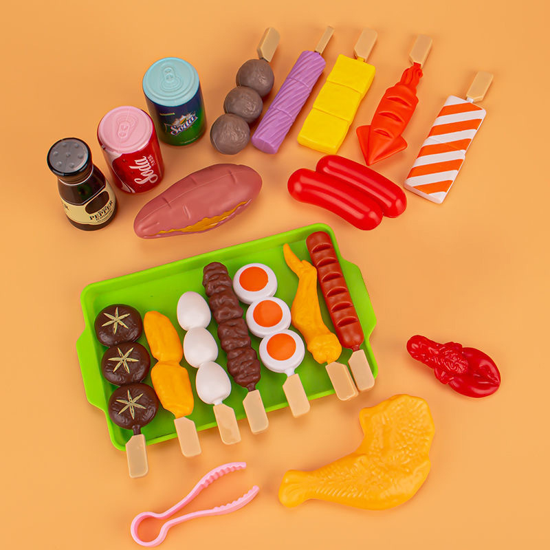 Baby Dress Up Kitchen Toys BBQ - Baby Food Quantity ulasan dan harga