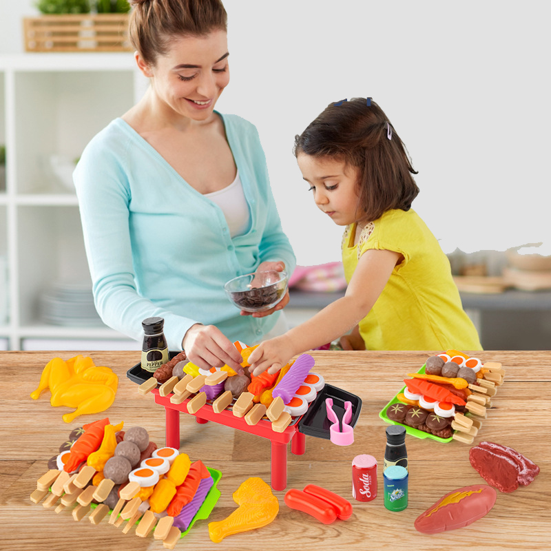 Baby Dress Up Kitchen Toys BBQ - Baby Food Quantity ulasan dan harga